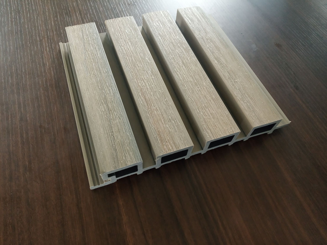 Wood Facade Co-extrusion WPC Exterior Wall Cladding WPC Great Wall Panels Decorative Wood Plastic Composite Wall Board