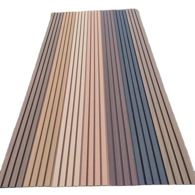 co-extrusion plastic wood wpc wall panel outdoor wpc louvers wood cladding wall panel