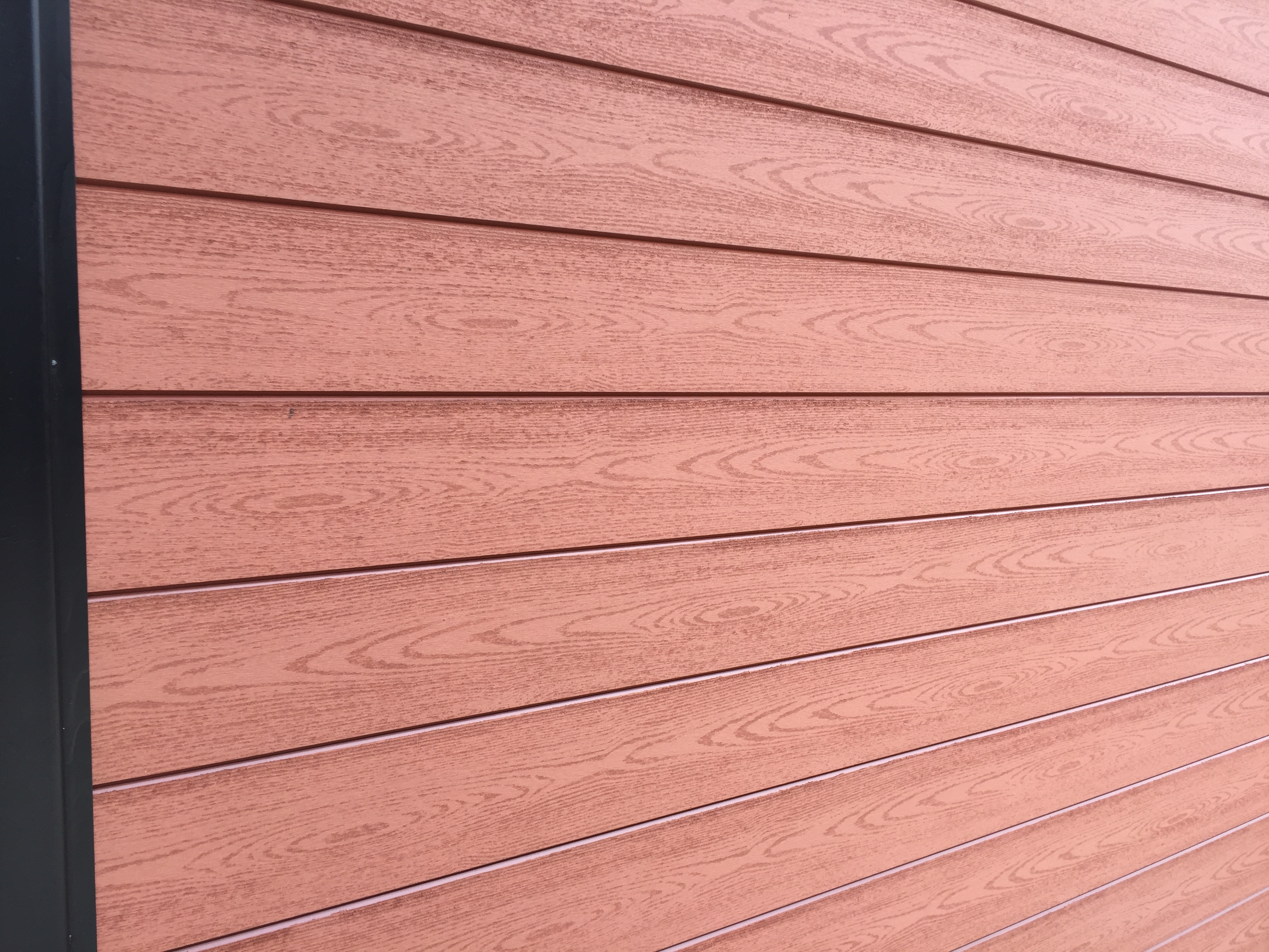 Wood plastic wall cladding WPC decorative embossed wall covering decking outdoor wooden wainscoting panel 156*21mm