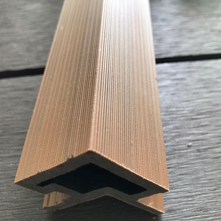 Co-extrusion WPC Interior Wall Wood Paneling End Capping WPC Wall Panel Indoor Edge