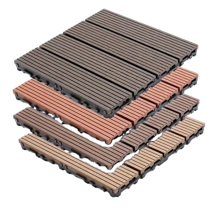 Exterior WPC Composite Decking Wpc Diy Flooring quick instal outdoor decking