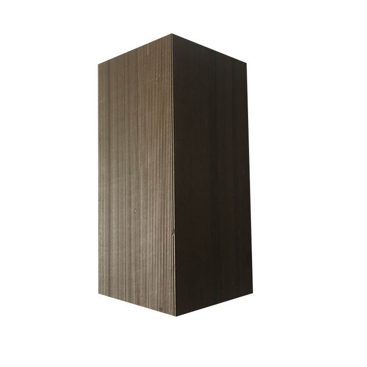 Co-extrusion WPC Exterior Wall Cladding Used End Capping WPC Decking Corners Wood Plastic Composite Wall Panel Edge Decoration