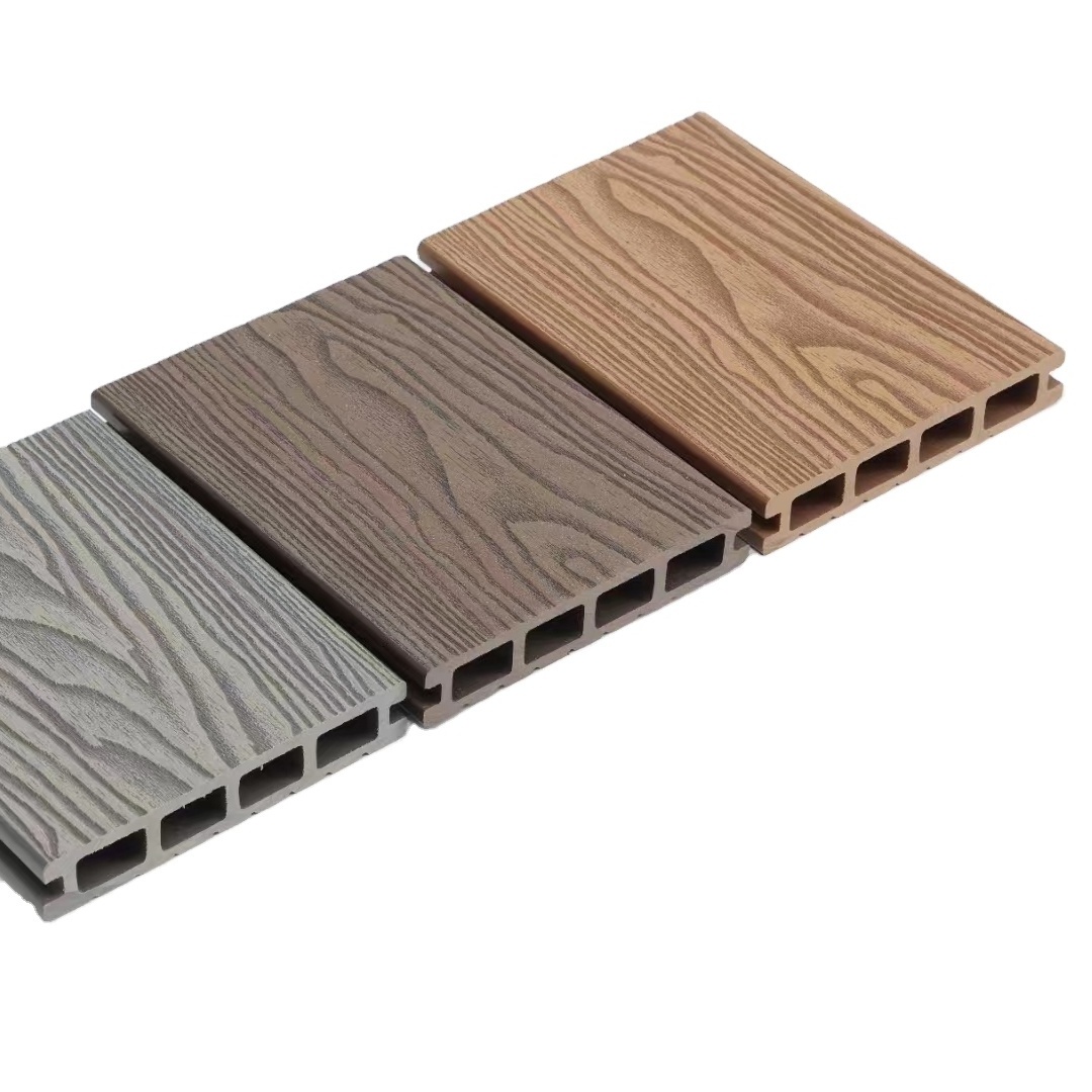 wpc wall cladding cheap wood waterproof wall exterior plastic composite floor wpc decking wooden flooring tiles