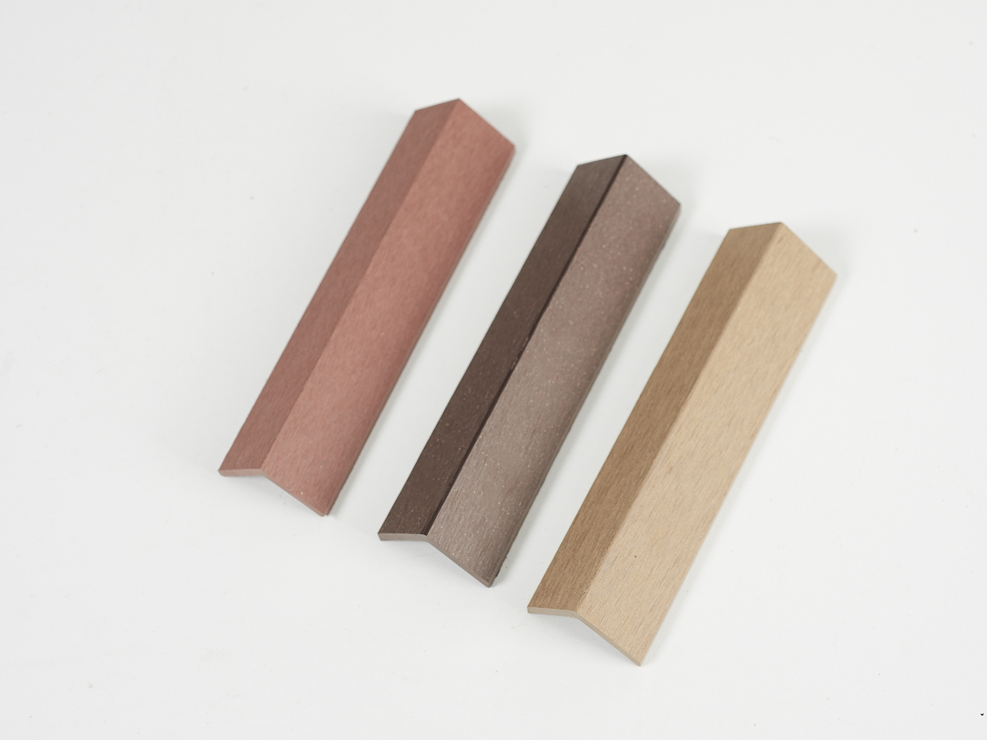 WPC 41*41mm Skirting Board Edge Banding End Cover for Composite Outdoor Decking Engineered Flooring Covering Solution