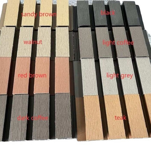 WPC wood wall cladding wainscoting plank decorative exterior tiles tongue and groove ceiling 218*28 great wall panel wood deckin