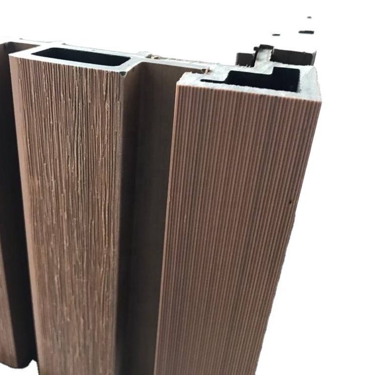 Co-extrusion WPC Interior Wall Wood Paneling End Capping WPC Wall Panel Indoor Edge