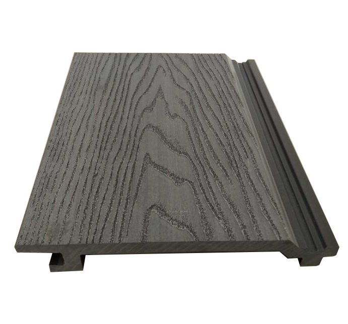 Hot selling waterproof outdoorhouse wall exterior wpc wall cladding AL-S148-21A embossed wall panel plastic wood composite board