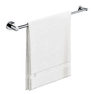 Bathroom accessories wall mounted single towel holder stainless steel 304 towel rail or towel rack