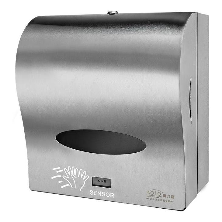 Stainless steel waterproof paper towel holder,automatic sensor paper towel dispenser