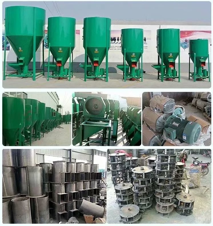 Poultry Feed Pellet Maker Cow Feed Animal Food Pellet Making Machine Mixer and Pellet Machine for animal feed