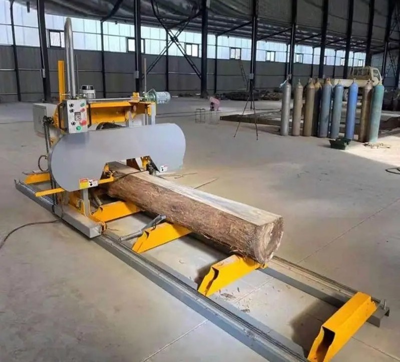 Horizontal woodworking sawmill AOLS guide portable circular wood saw band mill saw sawmill