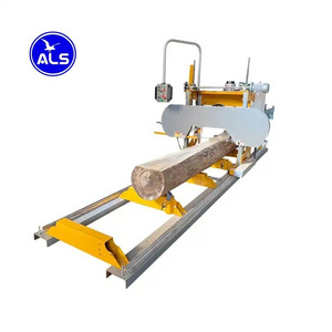 Horizontal woodworking sawmill AOLS guide portable circular wood saw band mill saw sawmill