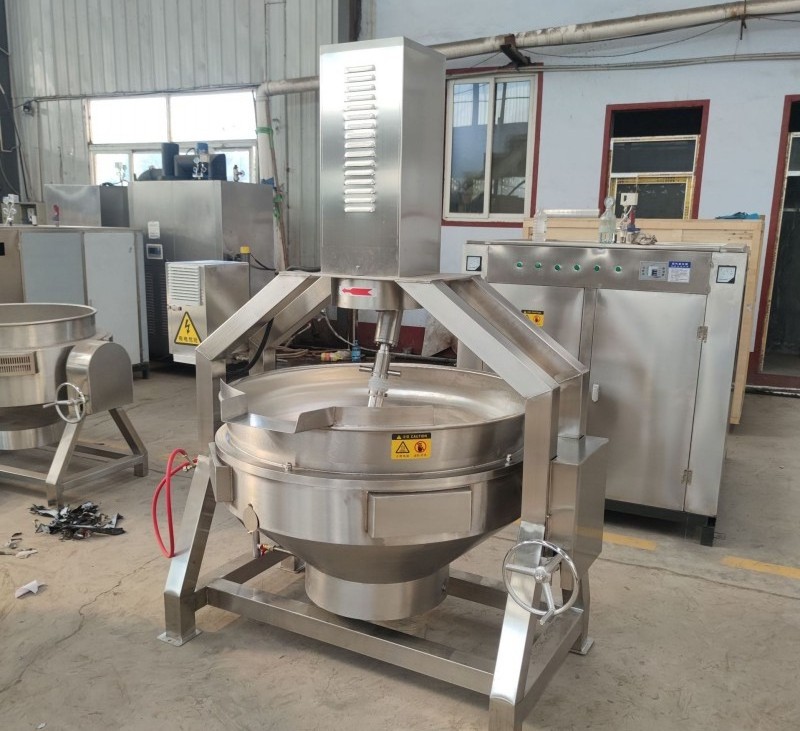 PENG MEI Industrial Sauce Making Machine Cheap Price Stainless Steel Automatic Food Cooking Mixer Machine