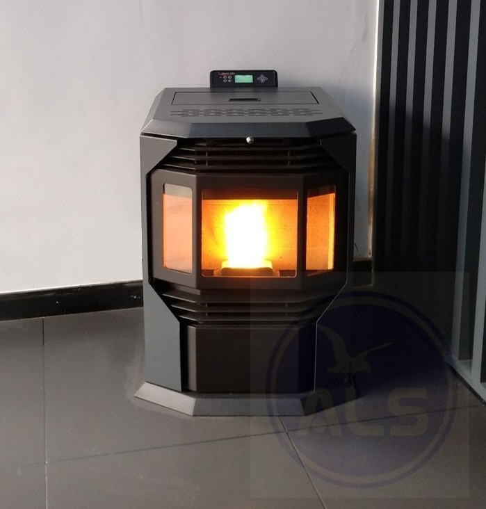 smokeless heating wood pellet hot air heater wood burning stove electric wood pellet pool heater