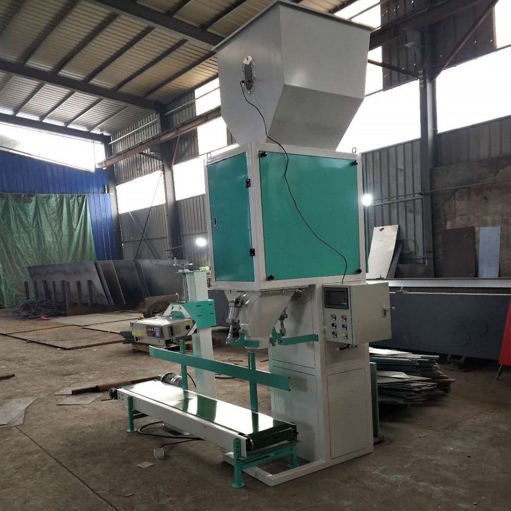 Rice Rationed vertical Packing Weigher Pet Food Rice Bag Weighing wood pellet feed filling Packing sewing Machine