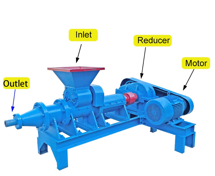 140 160 180 Charcoal coal making equipment BBQ charcoal making machine charcoal pulverized coal briquetting machine