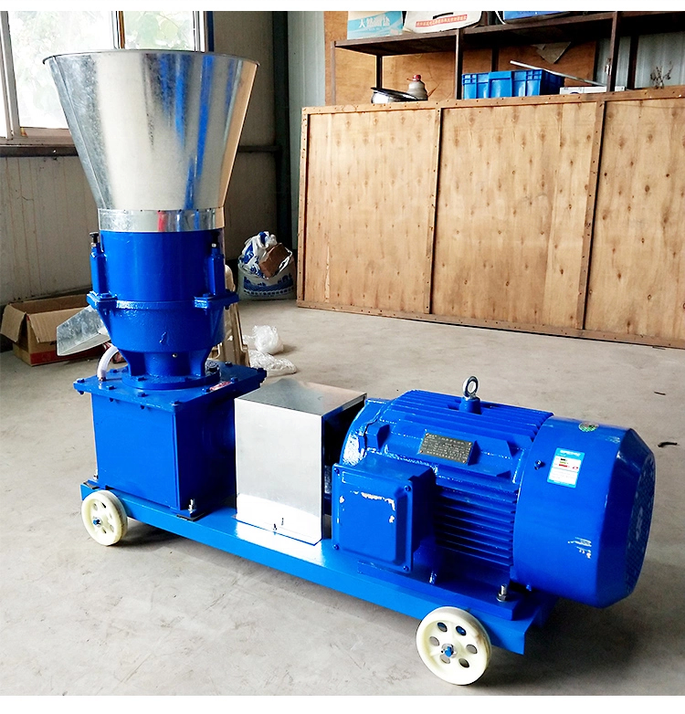 Gasoline Diesel electric Feed processing dry popcorn seeds mill poultry cattle animal feed pellet Cow Feed Pallet machine