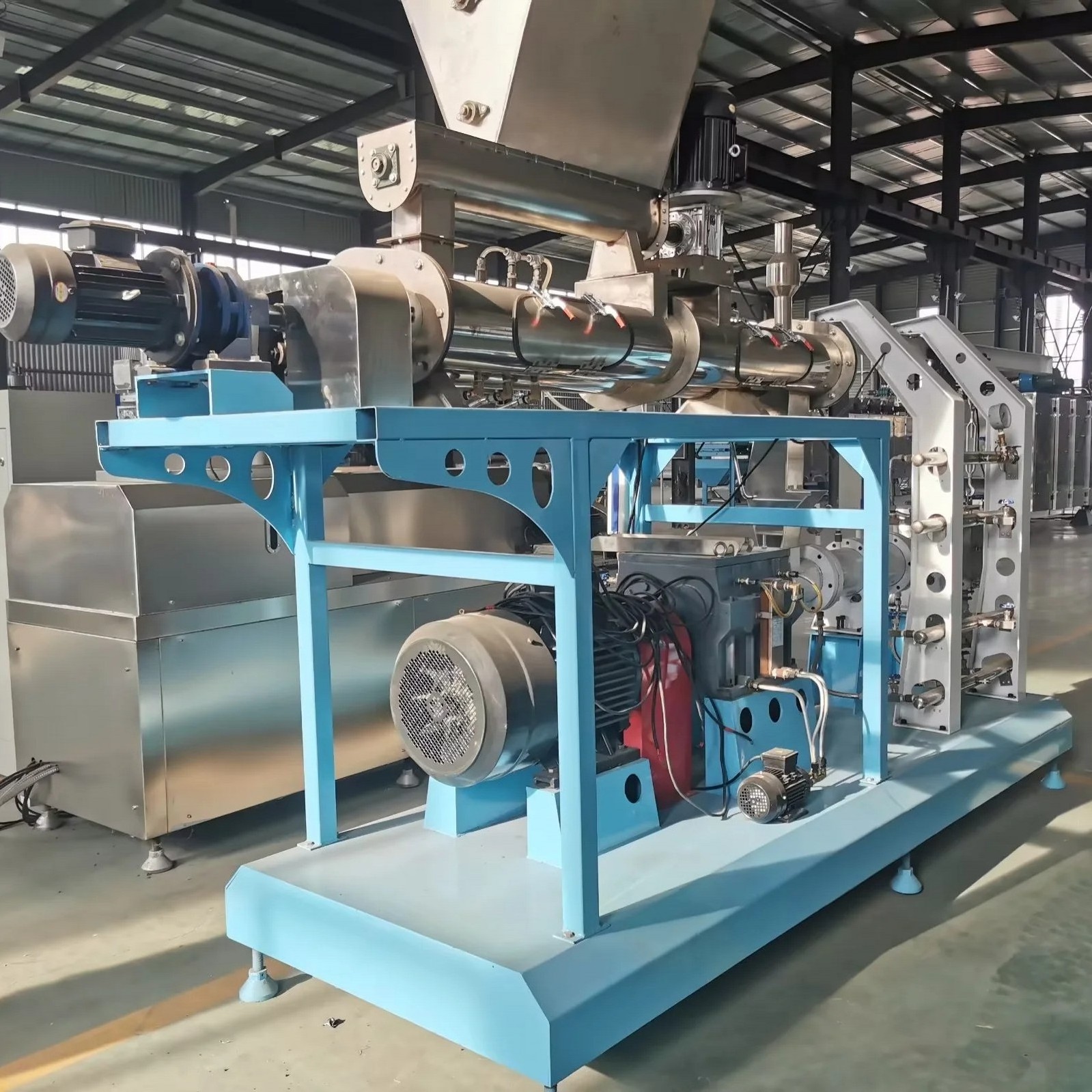 factory african catfish krill flakes fish feed extructor machine fish pet dog food feed pelletizing processing machines