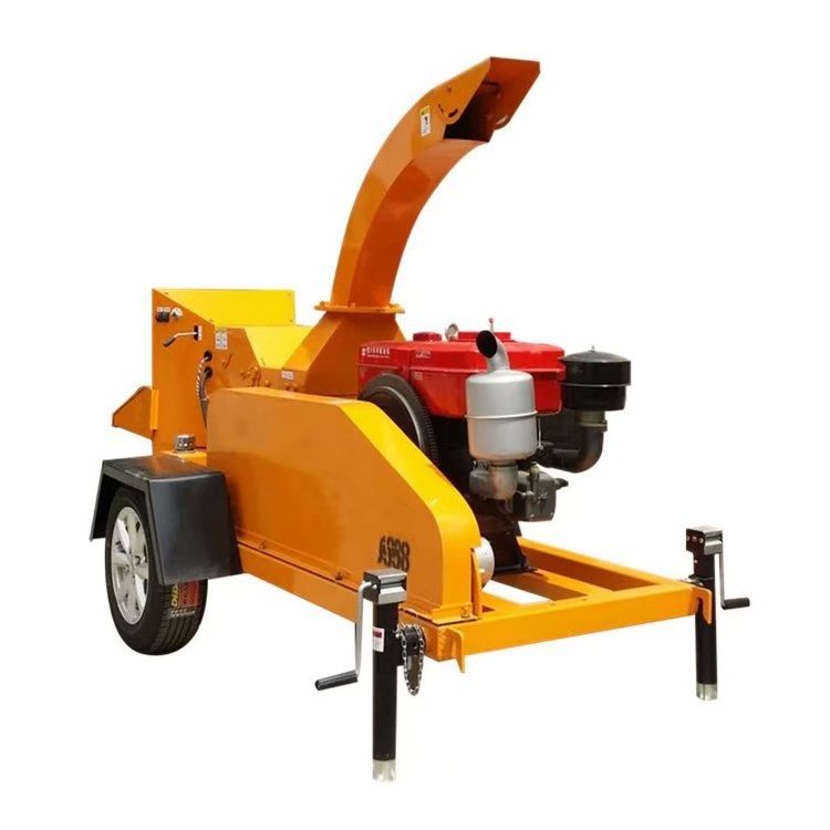 6130 auto feed wood chipper shredder for tree and branches CE approved