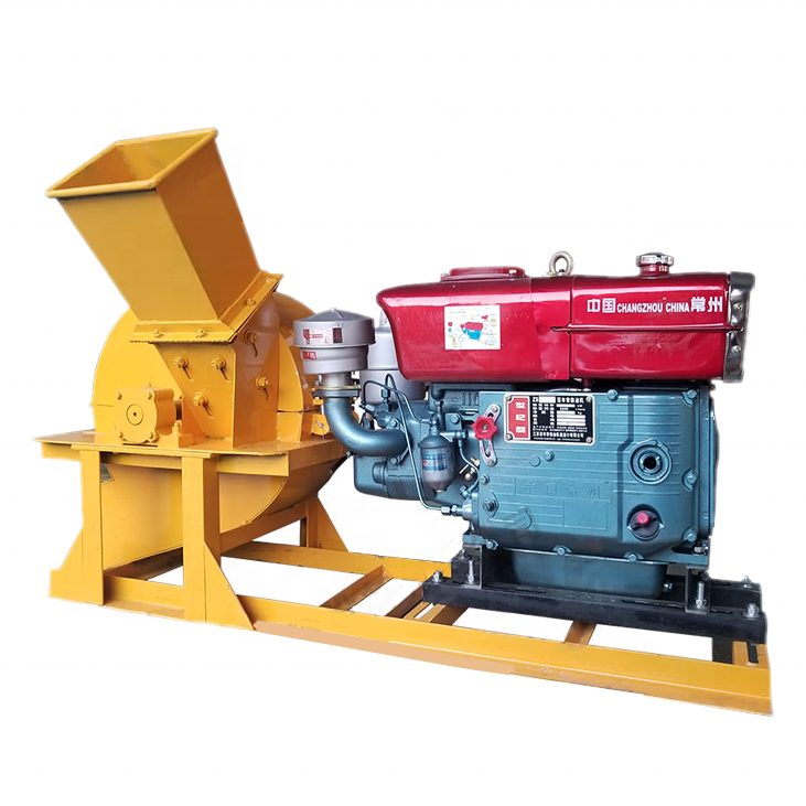 Low Consumption  large wood crusher waste wood sawdust crushing machine wood shavings grinder