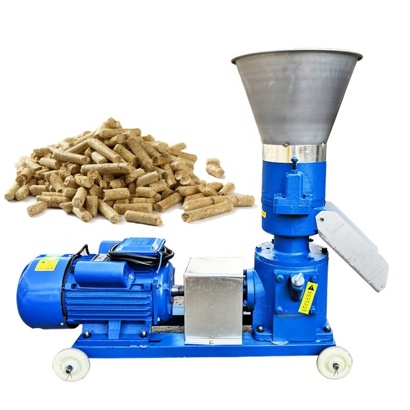 Home breeding sheep straw feed pellet machine silage pellet machine