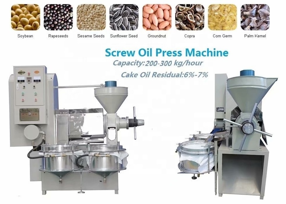 Commercial Sesame Rapeseed Flaxseed Peanut Sunflower Oil Press Machine Oil Mill Making Pressing Machine Oil Extraction Machine