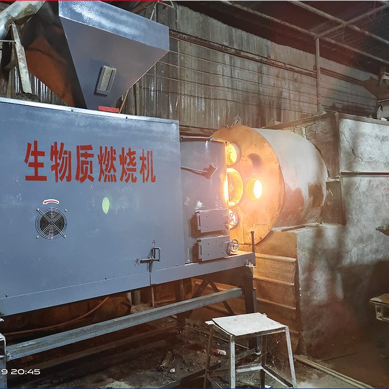 Biomass Rice Husk Wood Pellet Chip Burner 6000000 Kcal Rice Husk Wood Dust Sawdust Straw Biomass Pellet Wood Chip Burner