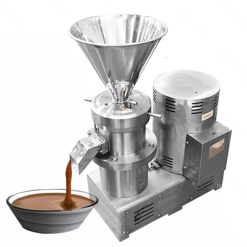 100-200kg/h Cocoa Bean Grinder Colloid Mill Cocoa Nibs Grinding Milling Machine Cacao Peanut Butter Grinder Machine