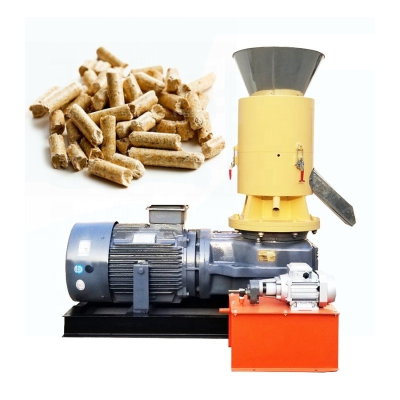 PENG MEI Biomass Pellet Machinery Wood Sawdust Chips Straw Rice Husk Pellet Maker