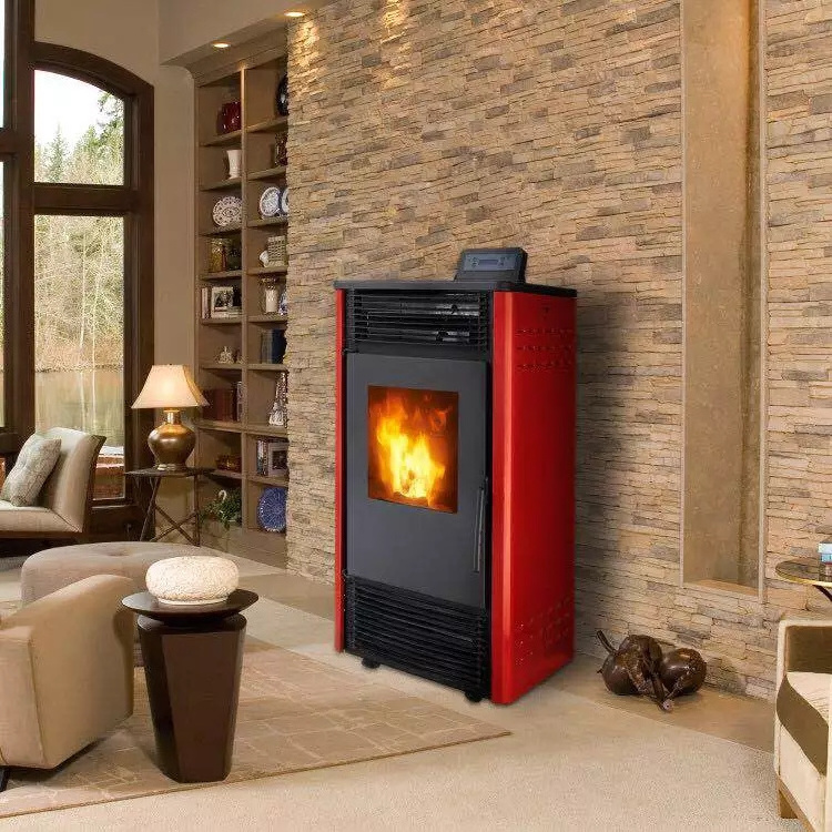 OEM american style  European Mini Stainless Steel wood pellet fireplace stove european pellet stove