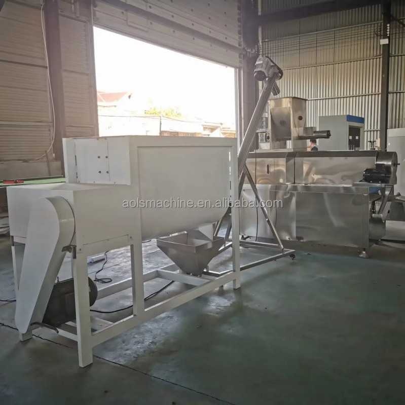 cat and dog food extrusion pellet machine Animal farms feed grinder and mixer 1000kg/h poultry feed mixing machine for kenya