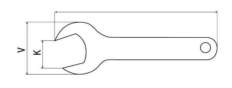 ER spanner wrench ER8A ER11A ER16A ER20A ER-A type spanners keys for ER collets chucks nut spanner