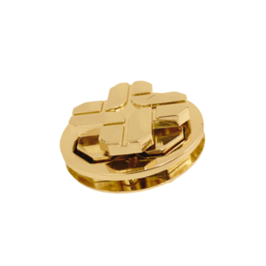 Metal Turn Lock Decorative Twist Lock Clasp for Purse and Wooden Box Turn Lock for Bag Parts & Accessories