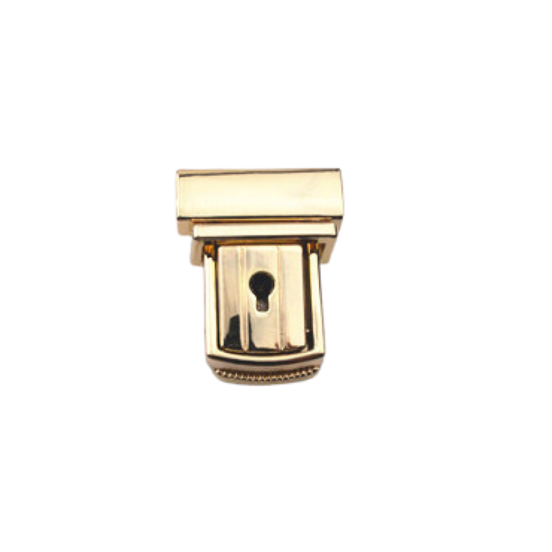 Metal Decorative Bag Locks and Clasps Custom Purse Hardware Locks Customizable Handbag Security