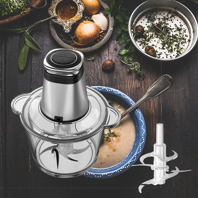 High-Performance Meat Chopper with Sausage Maker Attachment electric Grinder for Home Chefs