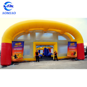 Giant inflatable tent paintball bunkers archery inflatable x bunker xx for sale