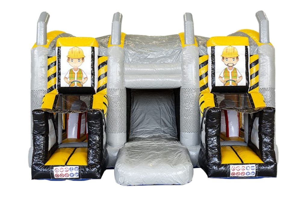 Super Cool Monster Truck Bounce House Combo China Inflatable Bouncy Castle Commercial