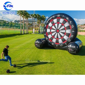 Cheap Price Inflatable Soccer Darts Board Double Side Sticky  FootBall Target Games For Sale