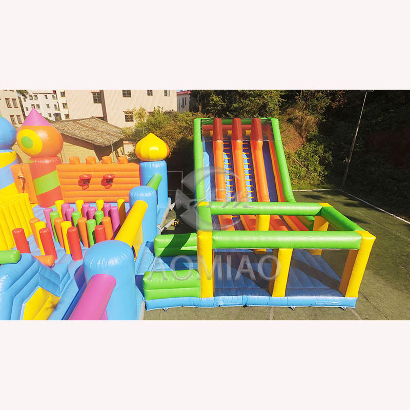 Customized giant inflatable theme park New design outdoor theme park amusement equipment inflatable for sale and business