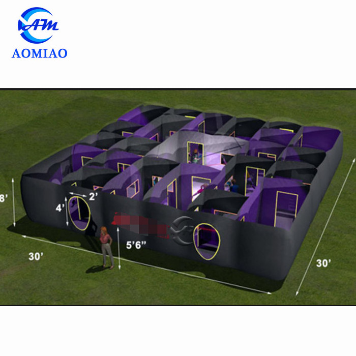 Funny laser tag equipment inflatable laser tag arena