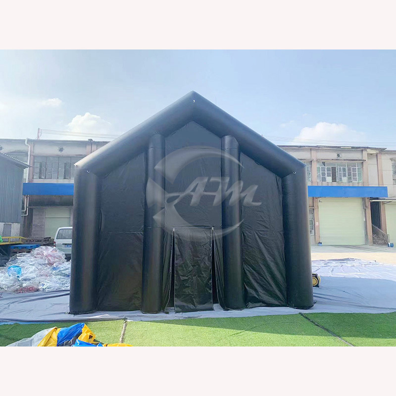 New design inflatable church tent outdoor customized inflatable house tent for parties and movie screen