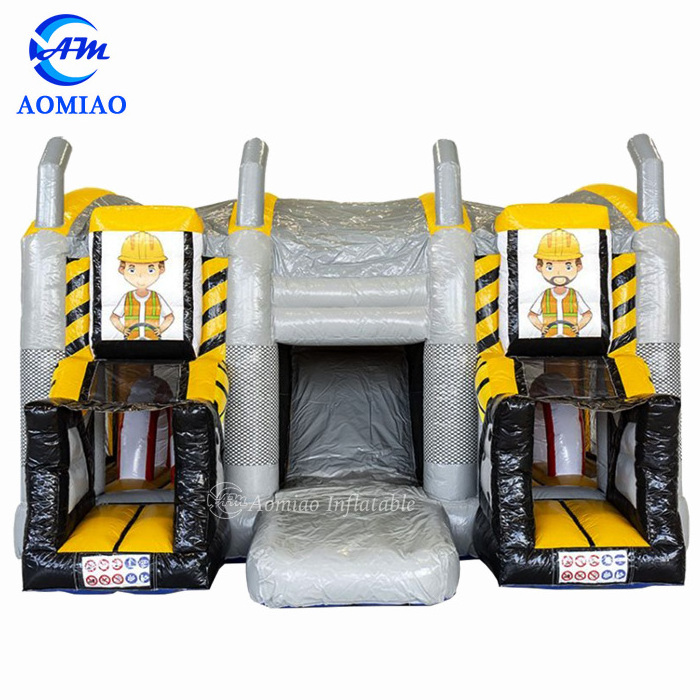 Super Cool Monster Truck Bounce House Combo China Inflatable Bouncy Castle Commercial