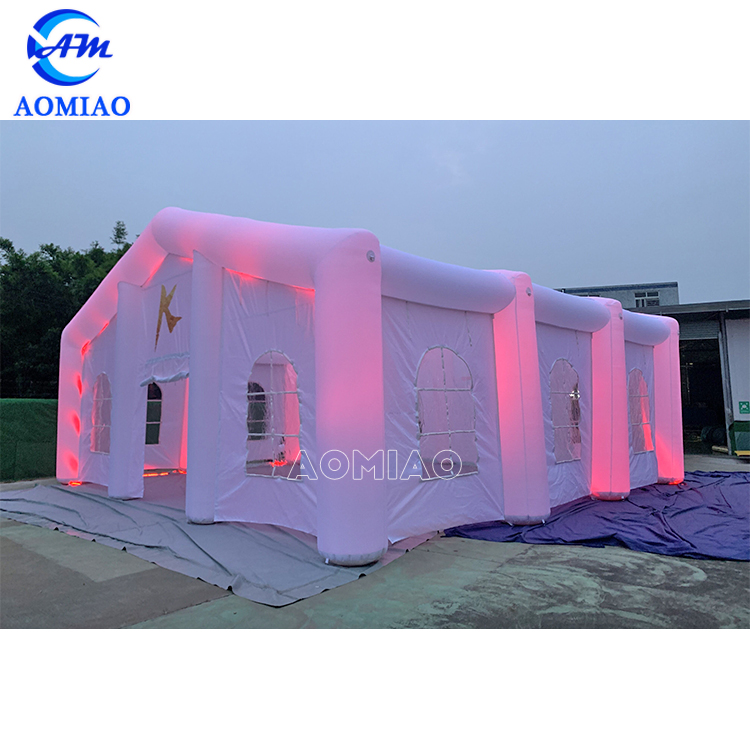 Outdoor inflatable nightclub tent  Inflatable disco event tent party LED tent for sale