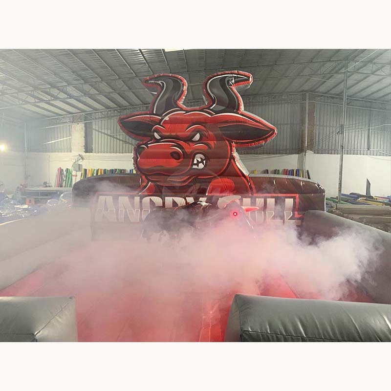 Factory sale Commercial Bouncer Jumper Game inflatable mechanical games rodeo ride bull  Sport Game for Adults