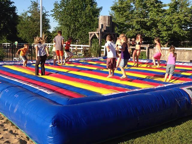 inflatable jump pad jumping mat inflatable jumper