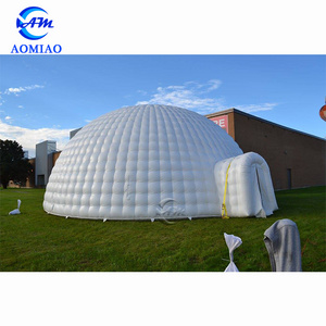 LED Light Commercial Customized Inflatable Outdoor Party Tent Wedding Event  Dome Tent