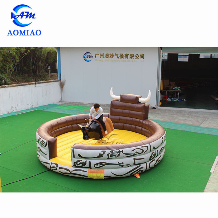 Factory quality inflatable mechanical bull Inflatable rodeo rider games for adult