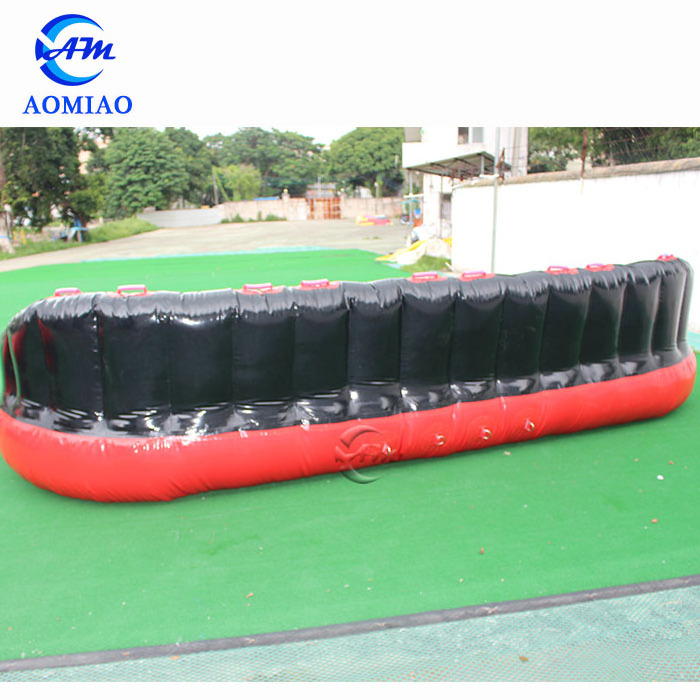 Air-tight Surf Donut Boat Coral Donut Tube Inflatable Water Skiing Rafts with 5 seats