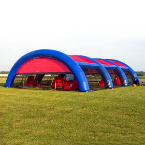 customized factory supply Waterproof bunker field inflatable paintball arena for rental large tent