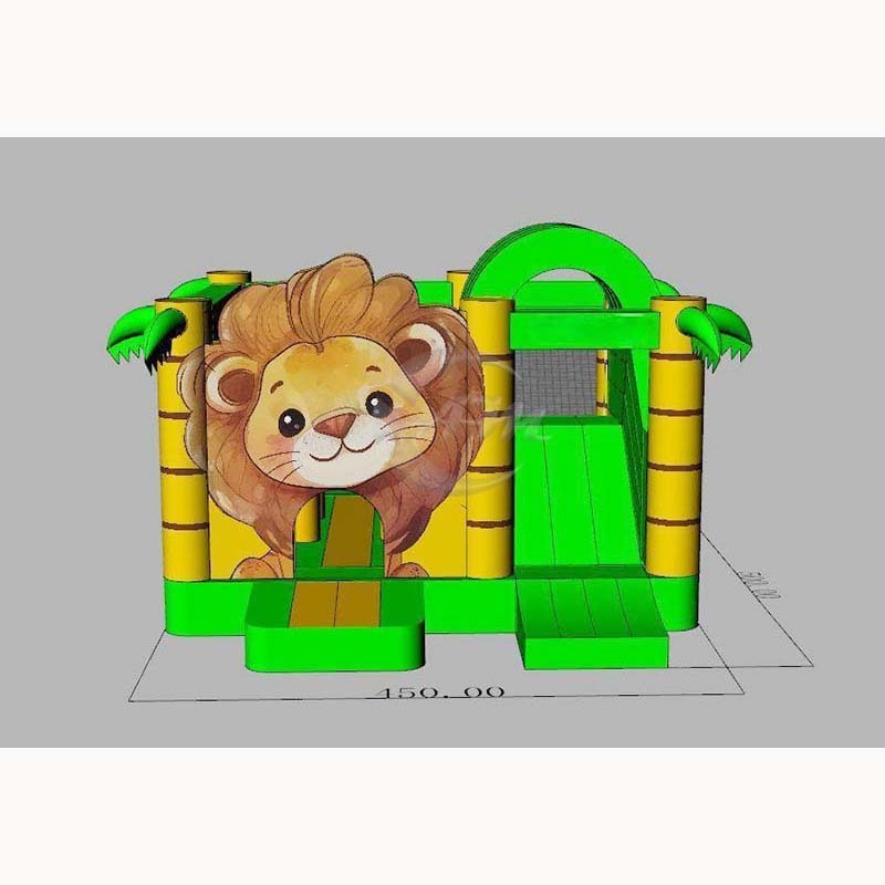 Top-Selling Factory Anime Inflatable Bouncer Huge Outdoor Toy for Kids Bouncy House